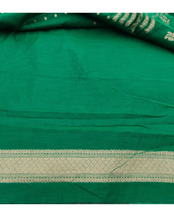 Green_Reliance_Acrylic_Saree_For_Women