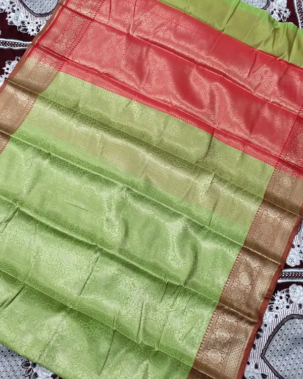 Green_Banarasi_Soft_Silk_Saree_For_Women