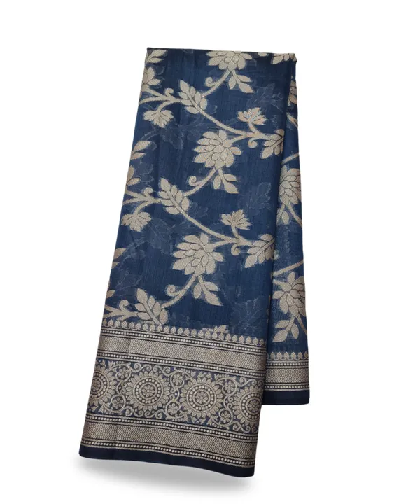 Blue_Cotton_Saree_For_Women