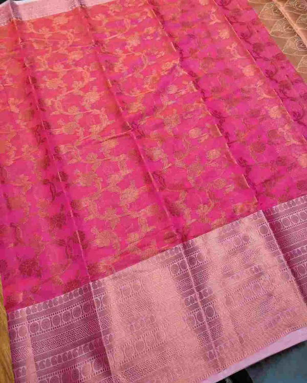 Pink_Banarasi_Silk_Saree_For_Women