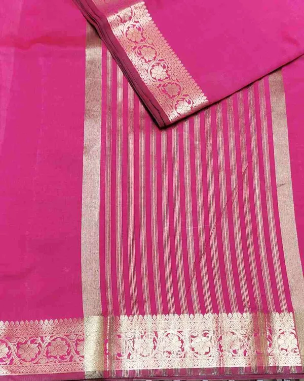 Pink_Banarasi_Soft_Silk_Saree_For_Women