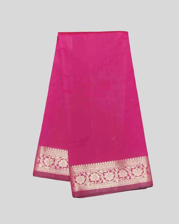 Pink_Banarasi_Soft_Silk_Saree_For_Women