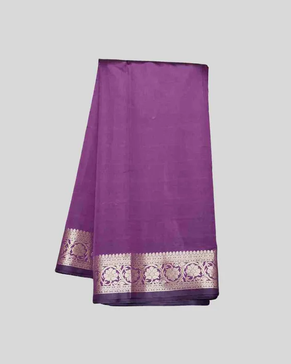 Purple_Banarasi_Soft_Silk_Saree_For_Women