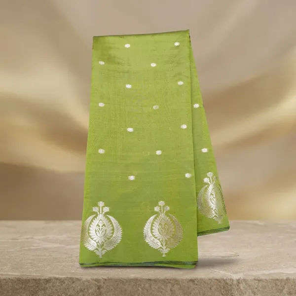 Green_Banarasi_Soft_Silk_Saree_For_Women