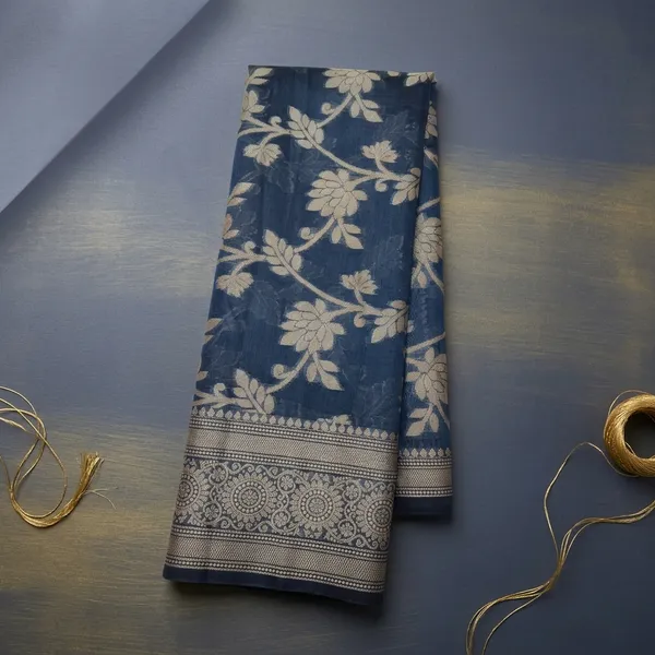 Blue_Cotton_Saree_For_Women