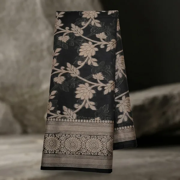 Black_Cotton_Saree_For_Women