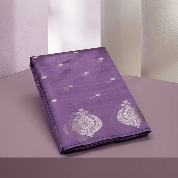 Purple_Banarasi_Soft_Silk_Saree_For_Women