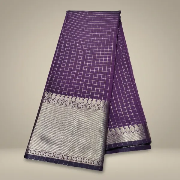 Purple_Banarasi_Soft_Silk_Saree_For_Women