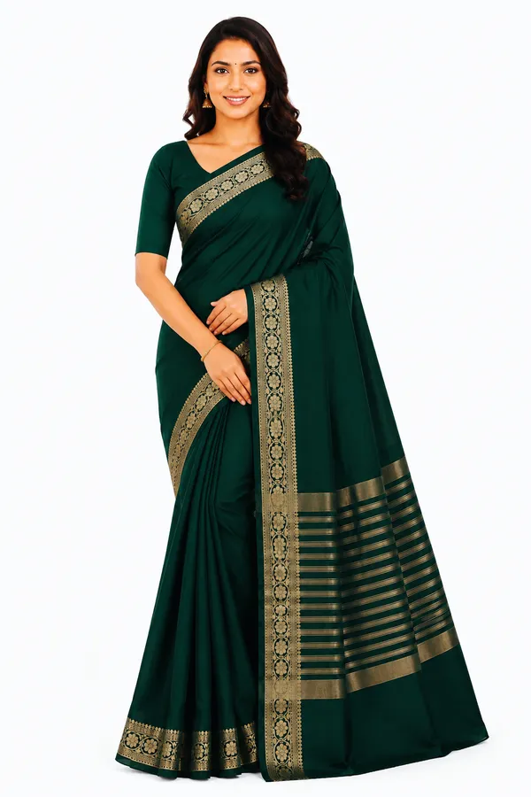 Soft_Silk_Pure_Zari_Border_Banarasi_saree