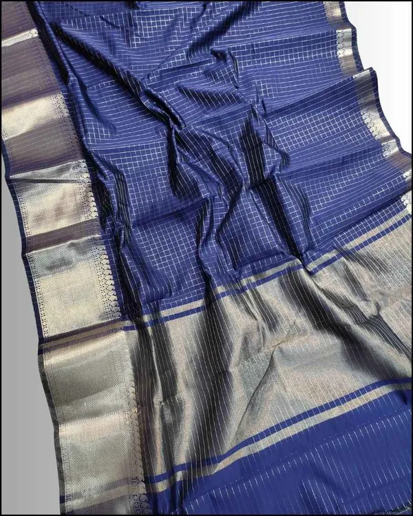 Blue_Soft_Silk_Saree_For_Women