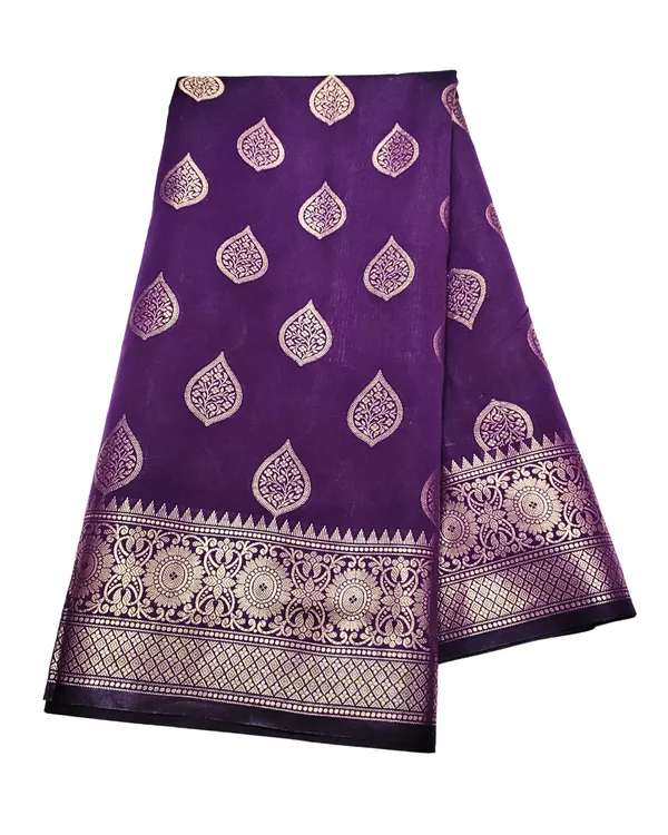Purple_Soft_Silk_Saree_For_Women