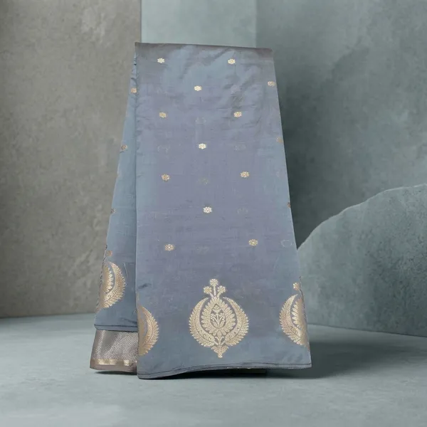 Grey_Soft_Silk_Saree_For_Women