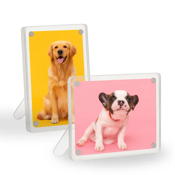 4X6_Inch_Acrylic_Magnetic_Photo_Frame_For_Table_-_Double_Sided_Floating_Display_-_Set_Of_2