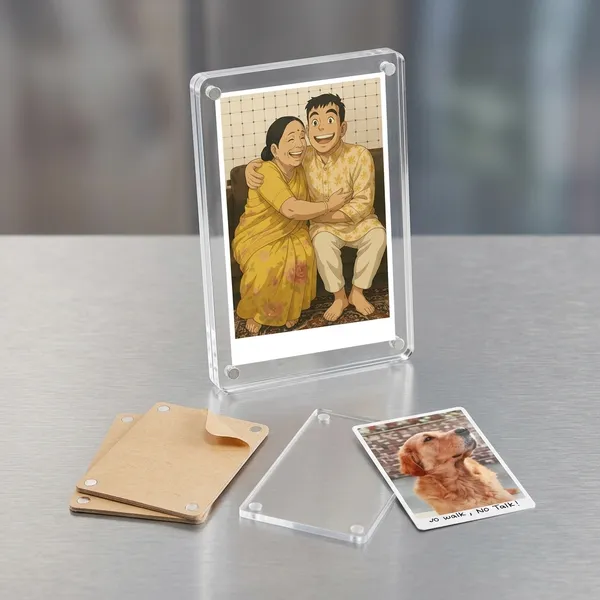 Premium_Magnetic_Acrylic_Photo_Frames_For_Instant_Print_3_5X2_5_Inch_Fridge_Magnet_Photo_Frame_Customizable_Gift_Clear_Magnetic_Frame_Set_Of_1