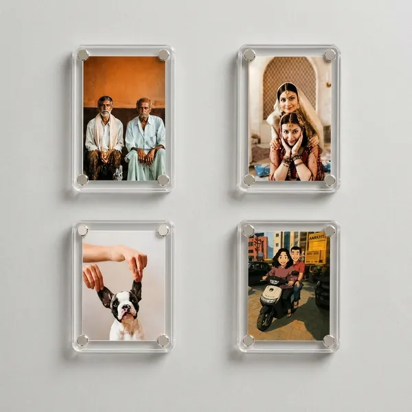 Premium_Fridge_Magnet_Photo_Frame_Display_For_Instant_Prints_Acrylic_Magnetic_Small_Photo_Frame_Personalize_Photos_Double_Sided_3_5X2_5_Inch_Set_Of_4