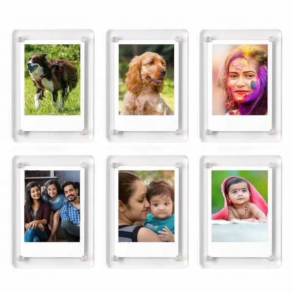 Magnetic_Acrylic_Photo_Frames_Glass_Like_Clear_Frames_Personalize_Swap_Photos_Anytime_Double_Sided_3_5X2_5_Inch_Set_Of_10