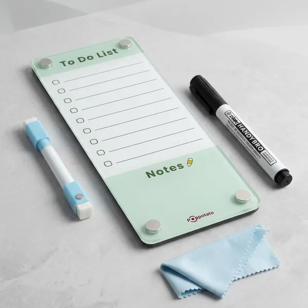 Magnetic_Acrylic_Fridge_Writing_Board_Weekly_Meal_Planner_Habit_Tracker_Reusable_Fridge_Magnet_Board_For_Kitchen_24X10_Cm_Green