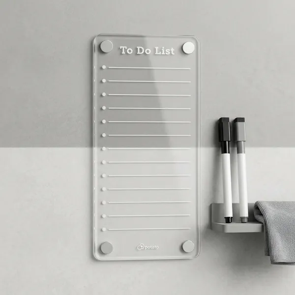 Transparent_Magnetic_Acrylic_Fridge_Writing_Board_24X10_Cm_-_With_2_Marker