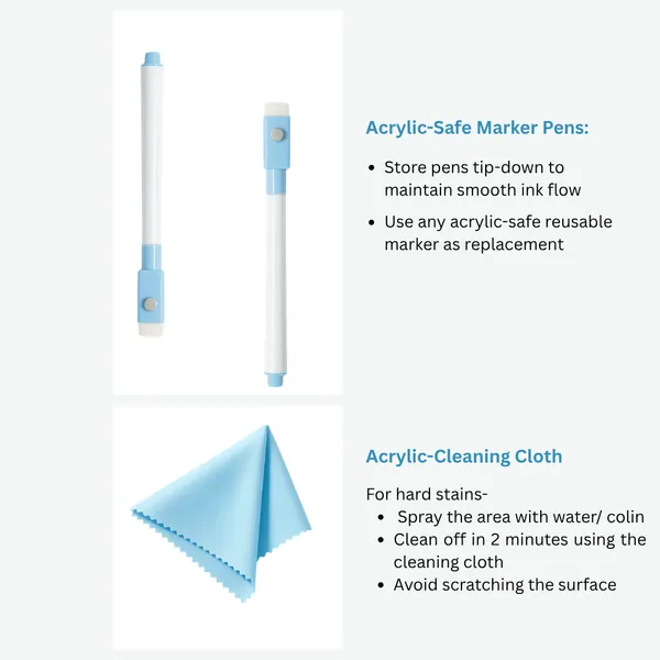 Acrylic_Weekly_Meal_Planner_Magnetic_Fridge_And_Todo_Board_With_2_Marker_A4_Size_Premium_And_Durable_Perfect_For_Meal_Planning_Shopping_Lists_Notes_Home_And_Office_Use_Blue