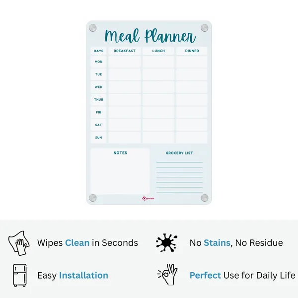 Acrylic_Weekly_Meal_Planner_Magnetic_Fridge_And_Todo_Board_With_2_Marker_A4_Size_Premium_And_Durable_Perfect_For_Meal_Planning_Shopping_Lists_Notes_Home_And_Office_Use_Blue