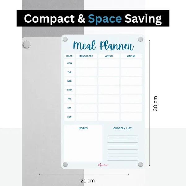 Acrylic_Weekly_Meal_Planner_Magnetic_Fridge_And_Todo_Board_With_2_Marker_A4_Size_Premium_And_Durable_Perfect_For_Meal_Planning_Shopping_Lists_Notes_Home_And_Office_Use_Blue