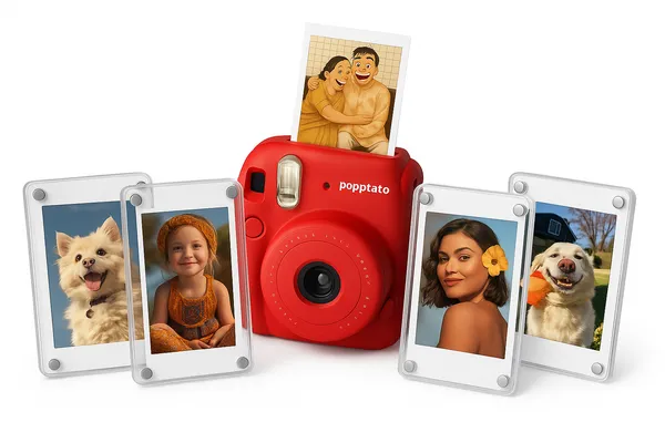 Fridge_Magnet_Photo_Frame_3_5X2_5_Inch_Magnetic_Acrylic_Mini_Frames_For_Instant_Prints_Customizable_Gift_Clear_Double_Sided_Frame_Set_Of_15