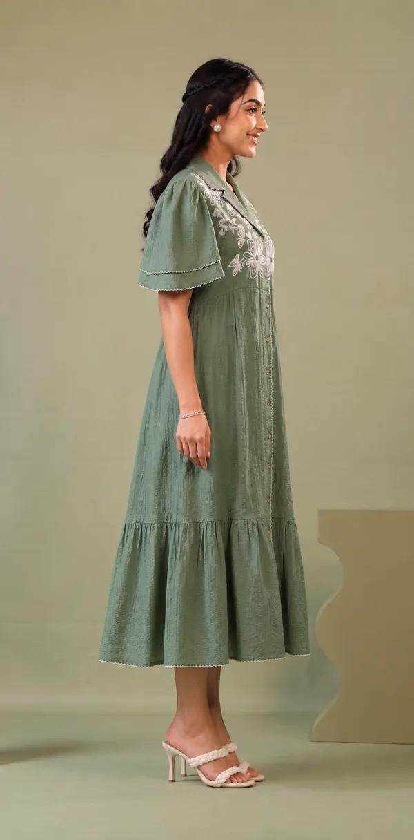Sage_Green_Cotton_Floral_Embroidered_Midi_Dress_For_Women