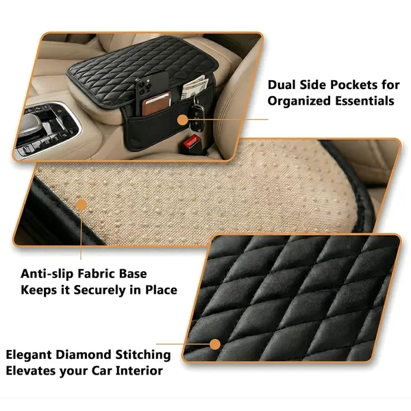 Upgraded_Car_Armrest_Cover,_Microfiber_Leather_Arm_Rest_for_Car_Cushion_with_2_Pocket_Car_Organizer,_Universal_Car_Interior_Accessories_for_Cars_SUV_Trucks_(Black)