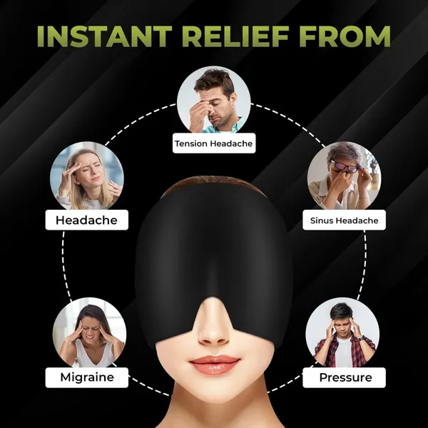 Migraine_Relief_Cap_for_Headache_&_Migraine_Pain_|_Hot_&_Cold_Therapy_Cooling_Gel_Mask_|_Sinus,_Stress,_Tension_Relief_Head_Wrap_|_Reusable_Ice_Pack_Cap_for_Men_&_Women_(Black)