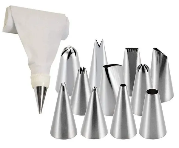 12_Piece_Cake_Decorating_Set_Frosting_Icing_Piping_Bag_Tips_with_Steel_Nozzles