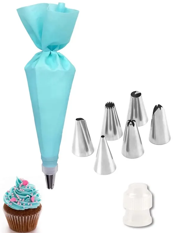 100_Pcs_Disposable_Pastry_Icing_Piping_Bags,_Anti-Burst_&_Non-Slip_for_Cake,_Cookie_&_Cupcake_Decorating,_Food-Grade,_BPA-Free,_26x17_CM,_Clear