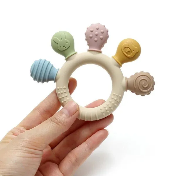 Silicone_&_Wooden_Baby_Teether_for_0-12_Months_|_Food_Grade_Silicone_Teething_Toy_|_Soft_&_Safe_Gum_Relief_|_BPA_Free_Chew_Toy_for_Infants_3-6,_6-12_Months_|_Teething_Toys_for_Babies_|_Round_Shape