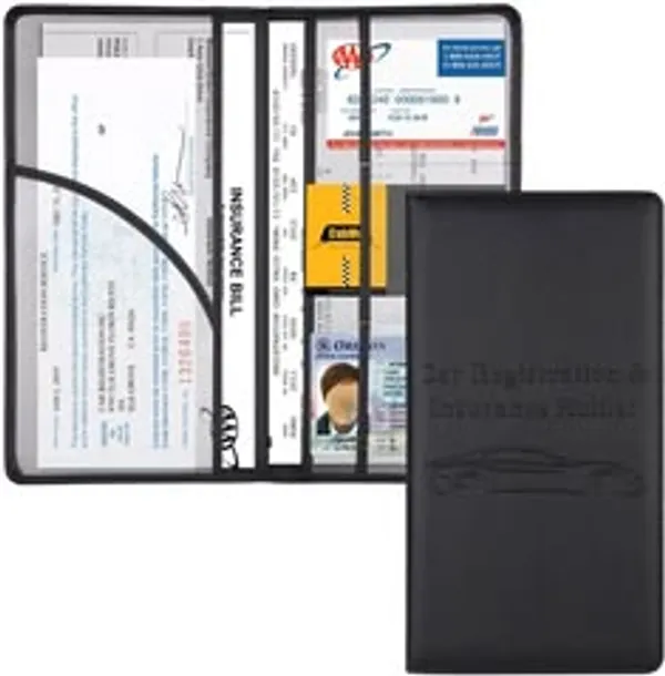 Car_Document_Holder_with_Magnetic_Closure_Vehicle_Registration_&_Insurance_Insurance_Card,_Driving_Licence,_RC_Book_Organizer_with_Multiple_Pockets_for_Car_Truck_Motorcycle