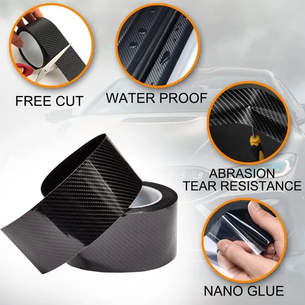 Carbon_Fibre_High_Gloss_Anti_Scratch_Black_Carbon_Fiber_Paint_Protection_Film_Tape_Ppf_For_Car_Protection_And_Decoration_-_2_Inches_X_5_Meters