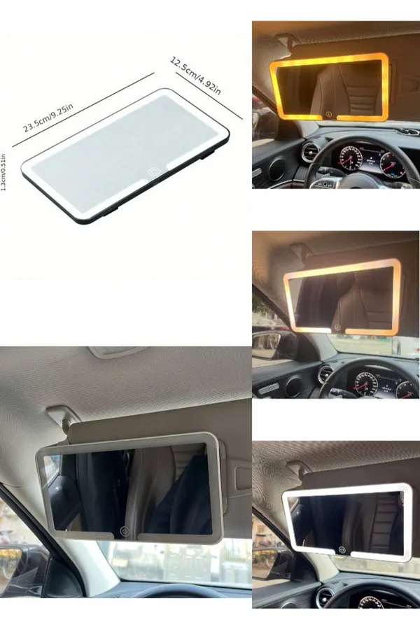 Car_Sun_Visor_Vanity_Mirror,_Makeup_Mirror_with_3_Light_Modes_&_60_LEDs_Rechargeable_Led_Light_Car_Mirror_with_Dimmable_Touch_Screen,_Rear_View_Sun-Shading_Travel_Cosmetic_Mirror.