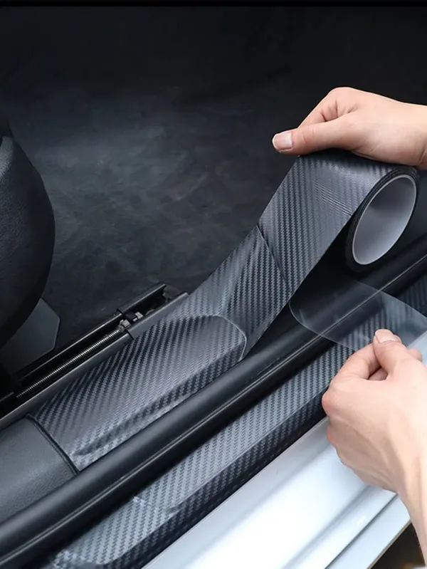 Carbon_Fibre_High_Gloss_Anti_Scratch_Black_Carbon_Fiber_Paint_Protection_Film_Tape_Ppf_For_Car_Protection_And_Decoration_-_2_Inches_X_5_Meters