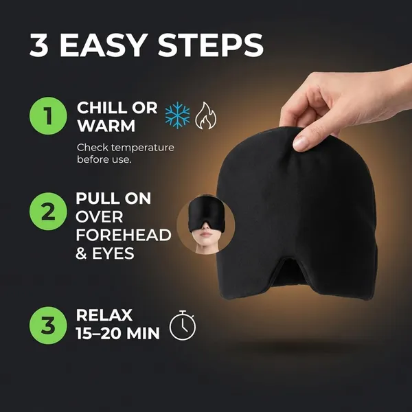 Migraine_Relief_Cap_for_Headache_&_Migraine_Pain_|_Hot_&_Cold_Therapy_Cooling_Gel_Mask_|_Sinus,_Stress,_Tension_Relief_Head_Wrap_|_Reusable_Ice_Pack_Cap_for_Men_&_Women_(Black)