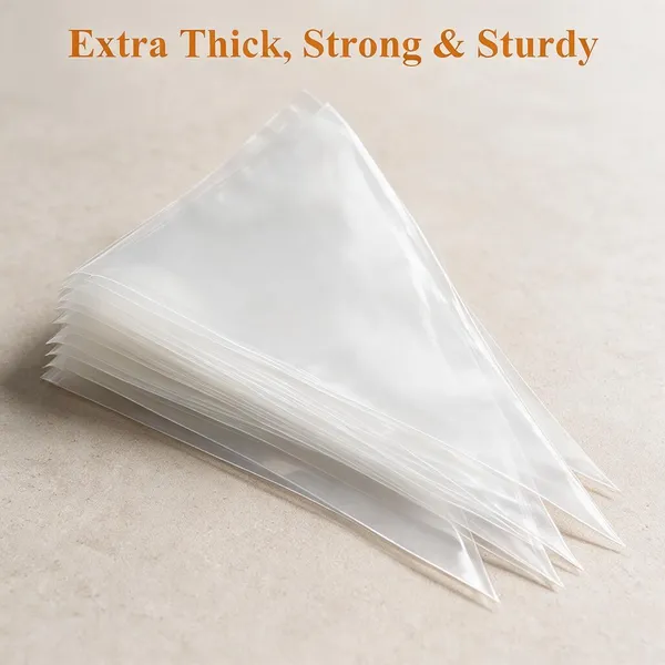 100_Pcs_Disposable_Pastry_Icing_Piping_Bags,_Anti-Burst_&_Non-Slip_for_Cake,_Cookie_&_Cupcake_Decorating,_Food-Grade,_BPA-Free,_26x17_CM,_Clear