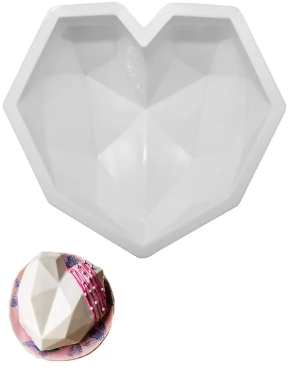 Reusable_Silicon_Cake_Baking_Moulds_|_BPA-Free,_Food_Grade,_20_x_16_CM_(Heart_Shape)_-----__Heart_Shaped_Chocolate_Mold,_Diamond_Heart_Mousse_Cake_Mold_Trays_Silicone_Chocolate_Dessert_Baking_Pan