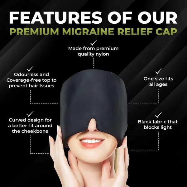 Migraine_Relief_Cap_for_Headache_&_Migraine_Pain_|_Hot_&_Cold_Therapy_Cooling_Gel_Mask_|_Sinus,_Stress,_Tension_Relief_Head_Wrap_|_Reusable_Ice_Pack_Cap_for_Men_&_Women_(Black)