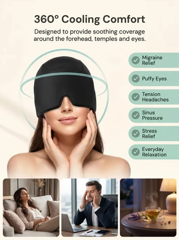 Migraine_Relief_Cap_for_Headache_&_Migraine_Pain_|_Hot_&_Cold_Therapy_Cooling_Gel_Mask_|_Sinus,_Stress,_Tension_Relief_Head_Wrap_|_Reusable_Ice_Pack_Cap_for_Men_&_Women_(Black)