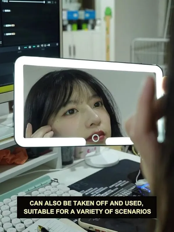 Car_Sun_Visor_Vanity_Mirror,_Makeup_Mirror_with_3_Light_Modes_&_60_LEDs_Rechargeable_Led_Light_Car_Mirror_with_Dimmable_Touch_Screen,_Rear_View_Sun-Shading_Travel_Cosmetic_Mirror.