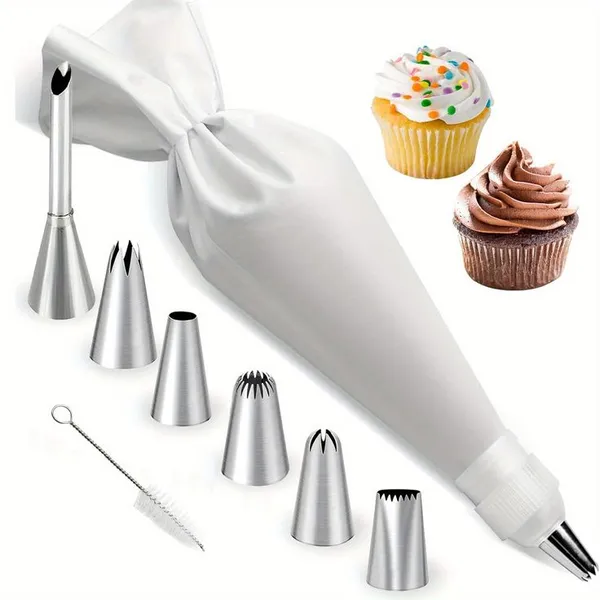 100_Pcs_Disposable_Pastry_Icing_Piping_Bags,_Anti-Burst_&_Non-Slip_for_Cake,_Cookie_&_Cupcake_Decorating,_Food-Grade,_BPA-Free,_26x17_CM,_Clear