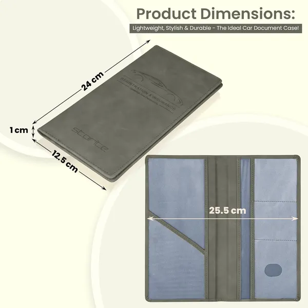 Car_Document_Holder_with_Magnetic_Closure_Vehicle_Registration_&_Insurance_Insurance_Card,_Driving_Licence,_RC_Book_Organizer_with_Multiple_Pockets_for_Car_Truck_Motorcycle