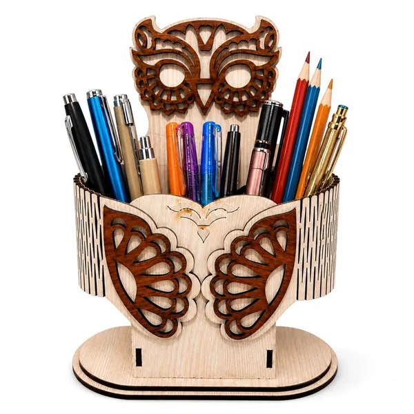 Wooden_Pen_Holder