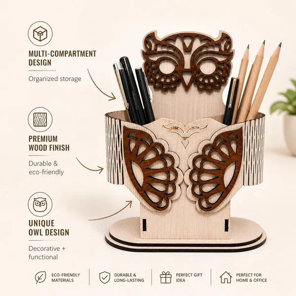 Wooden_Pen_Holder