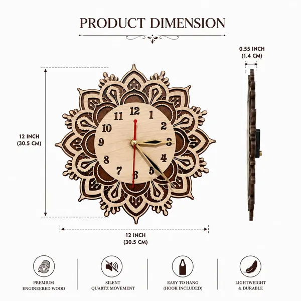 Wooden_Mandala_Wall_Clock