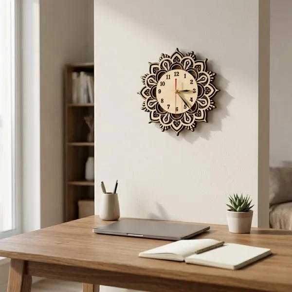 Wooden_Mandala_Wall_Clock