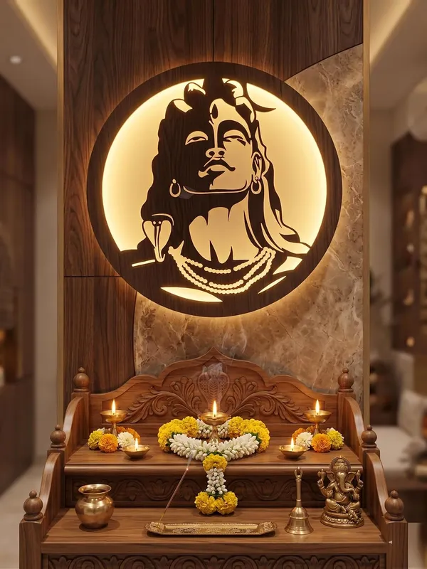 Wooden_Led_Wall_Lamp_With_Spiritual_Design
