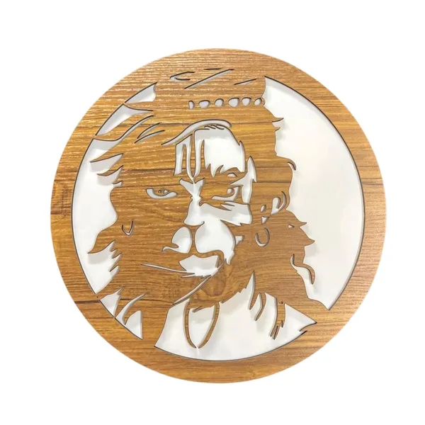 Wooden_Led_Wall_Light_With_Spiritual_Design